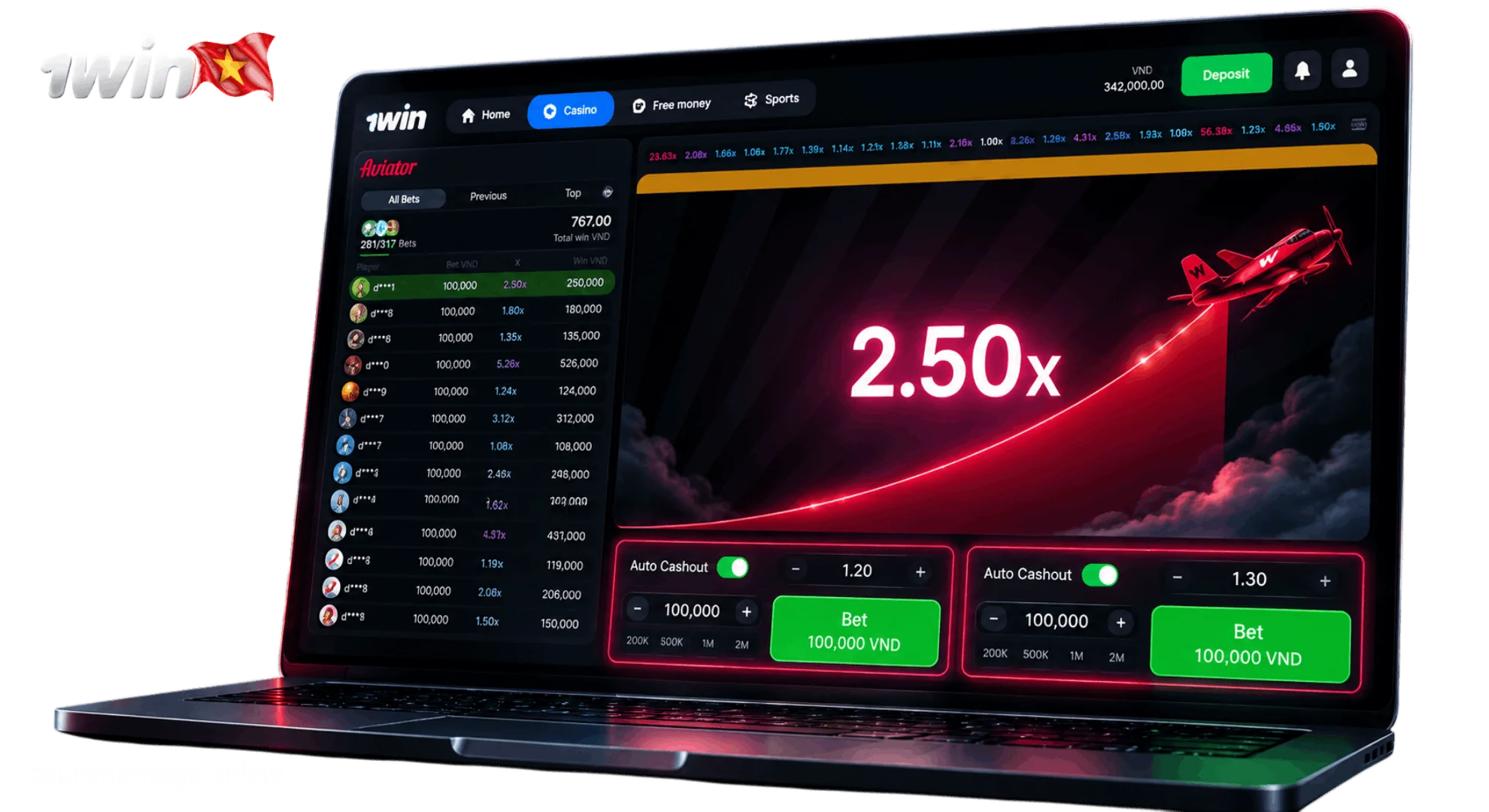 Moderate multiplier target strategy in Aviator crash game with balanced risk